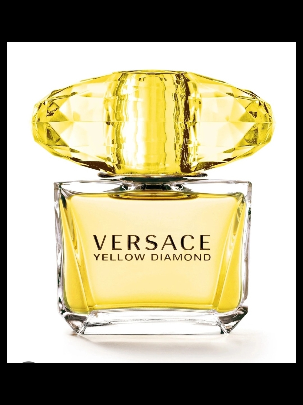 Versace Yellow Diamond Crystal-Top Perfume Bottle 90ml